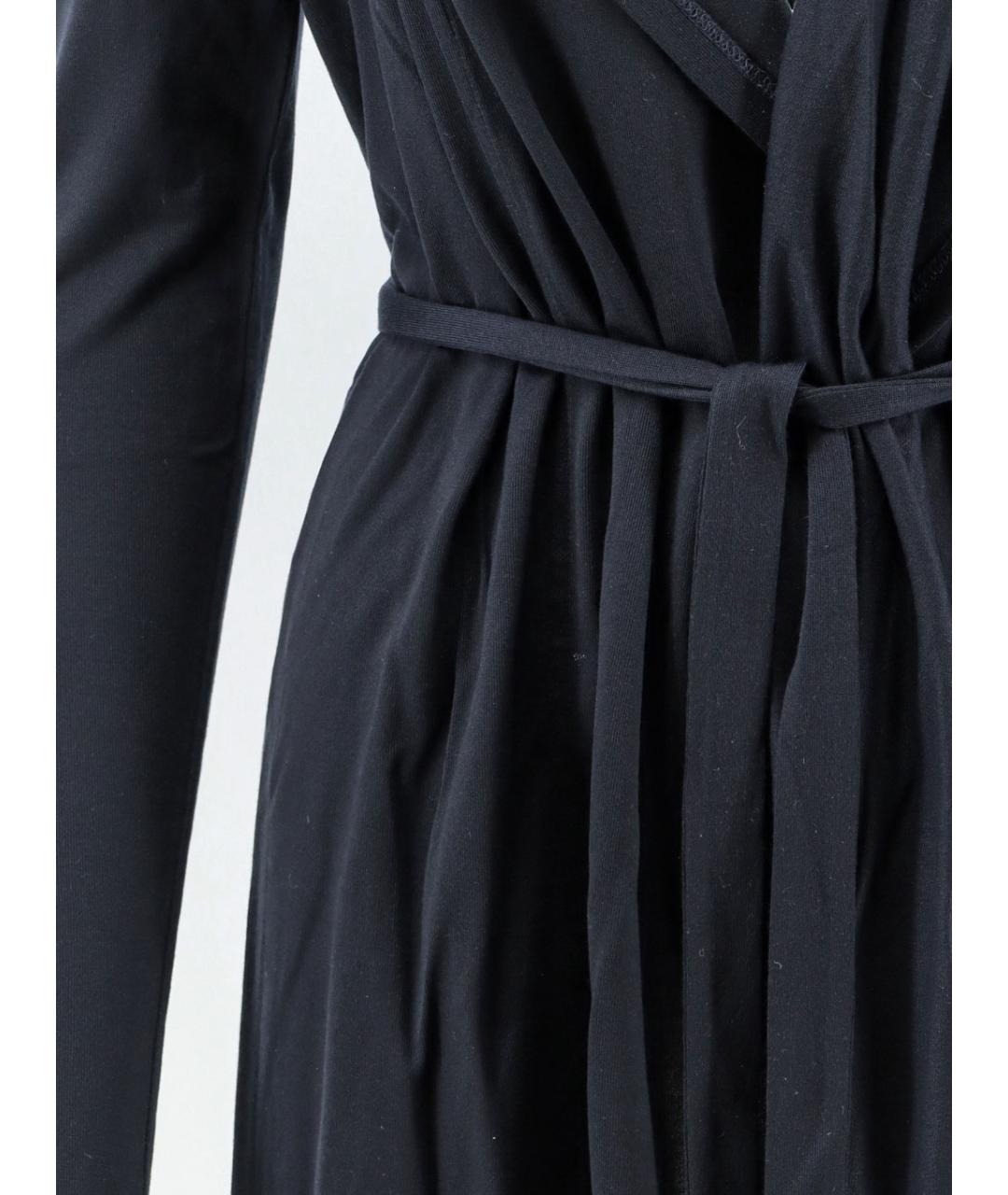 MAX MARA Темно-синий шелковый кардиган, фото 3