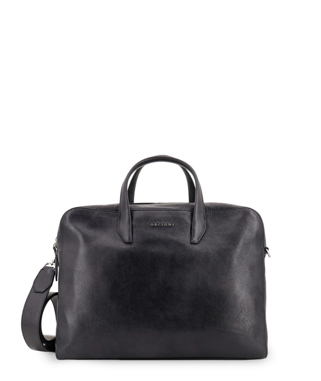 ORCIANI Черная сумка тоут, фото 1