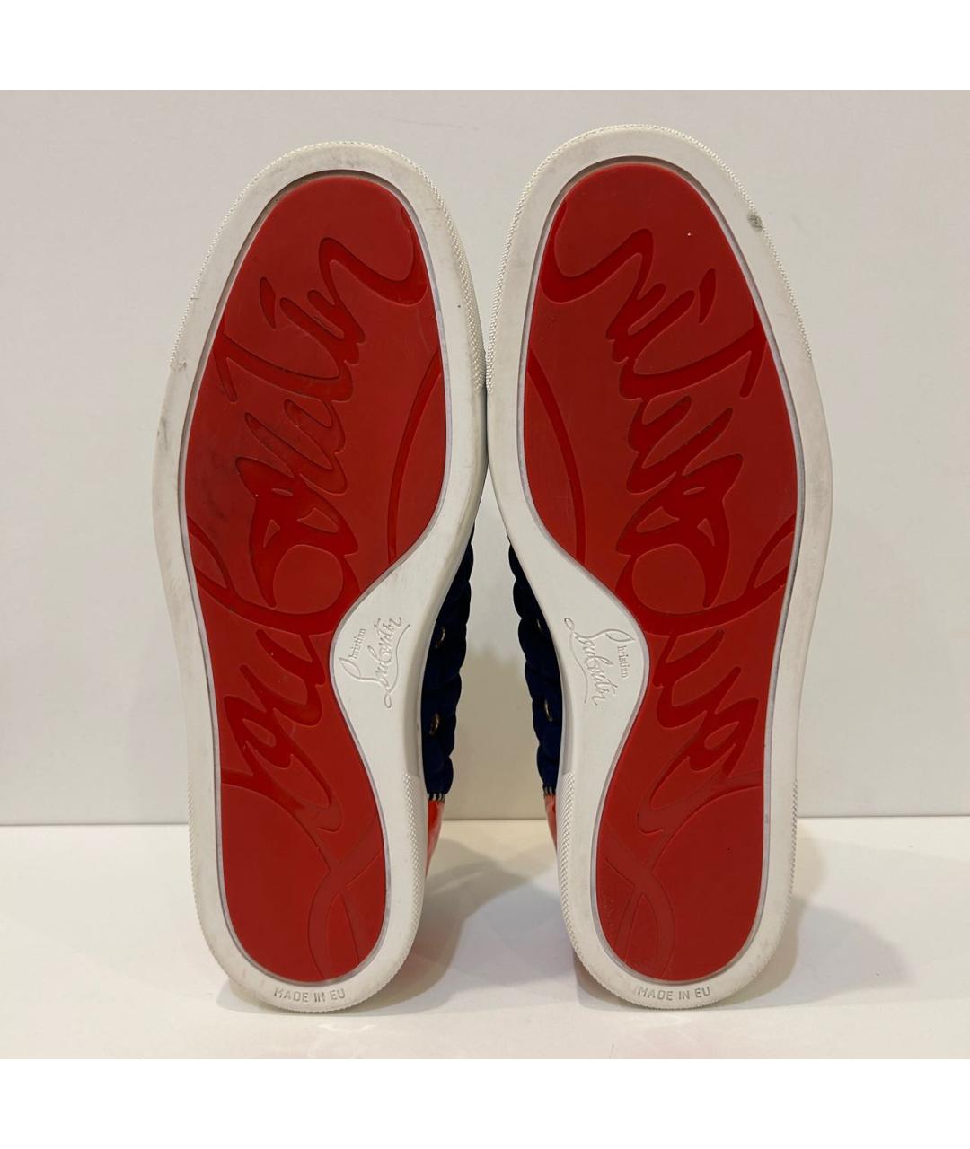 CHRISTIAN LOUBOUTIN Мульти кеды, фото 4