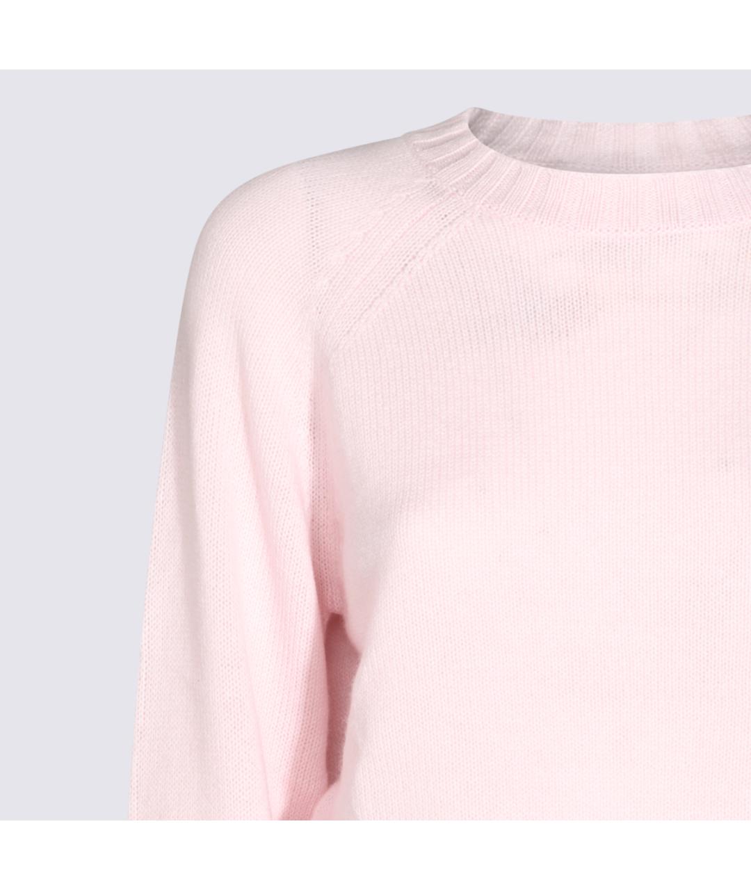 ALLUDE Розовый шерстяной джемпер / свитер, фото 4