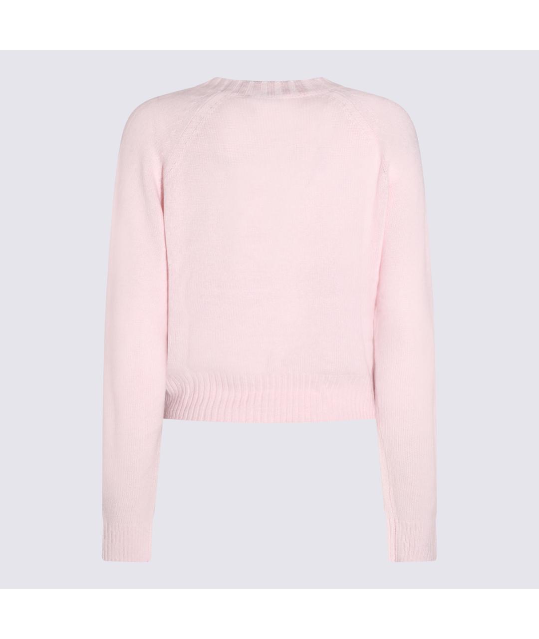 ALLUDE Розовый шерстяной джемпер / свитер, фото 2
