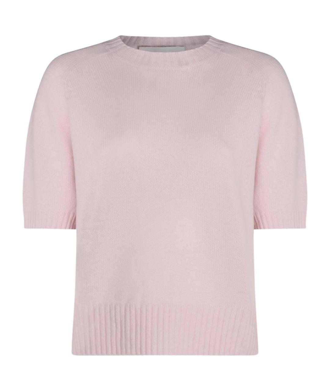 ALLUDE Розовый шерстяной джемпер / свитер, фото 1