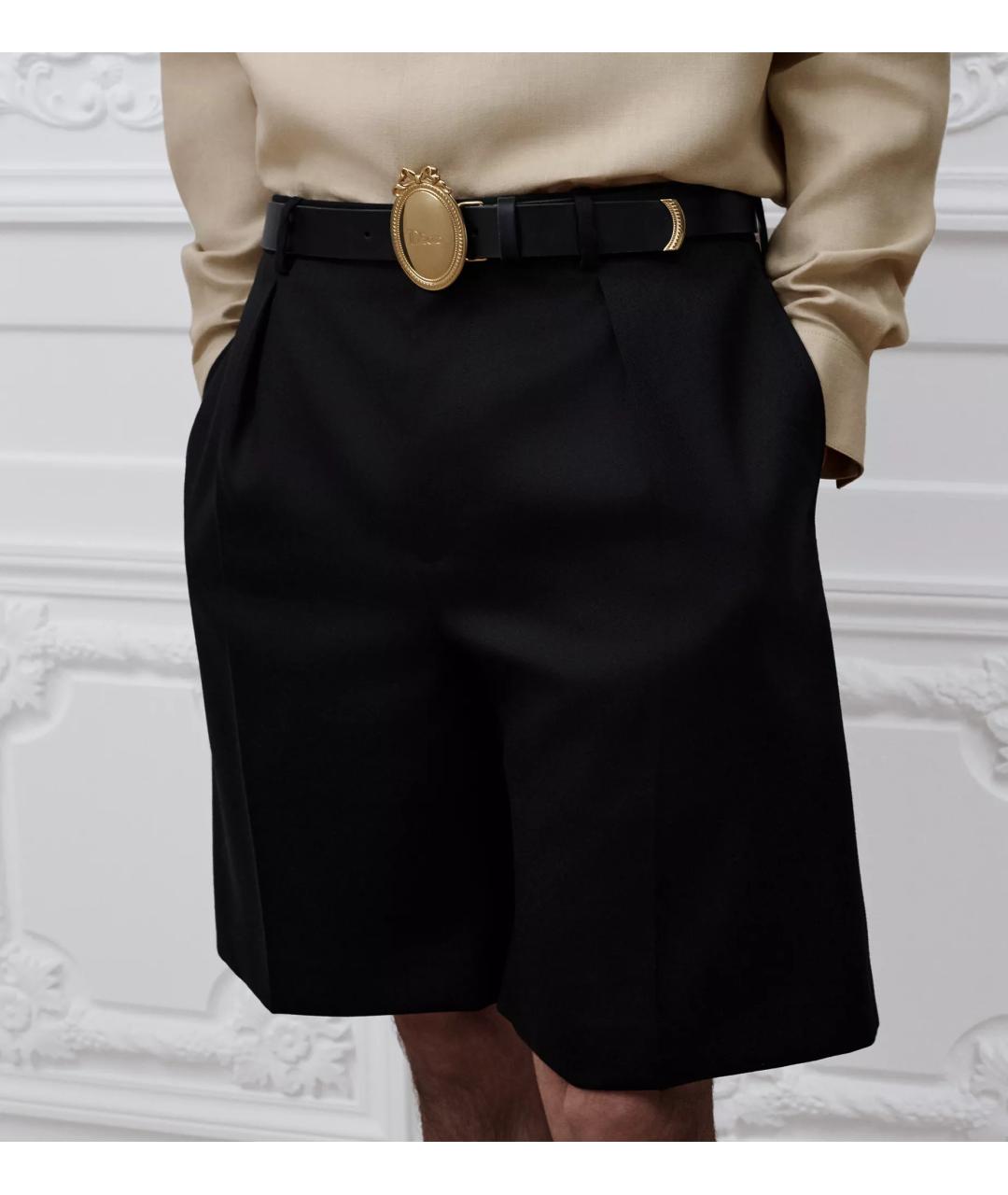 CHRISTIAN DIOR Черные шорты, фото 3