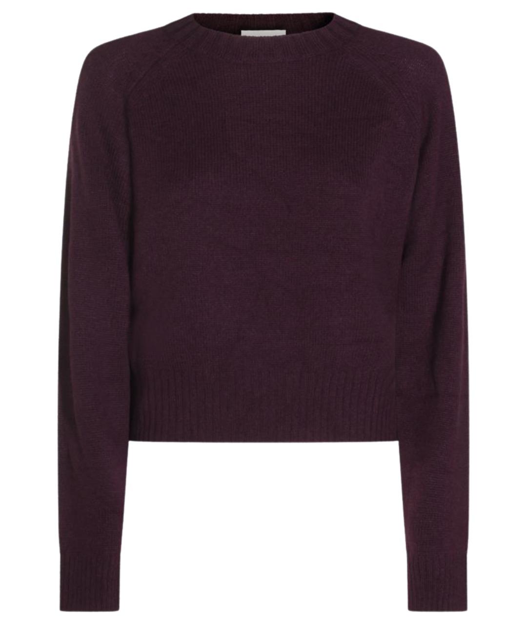 ALLUDE Фиолетовый шерстяной джемпер / свитер, фото 1