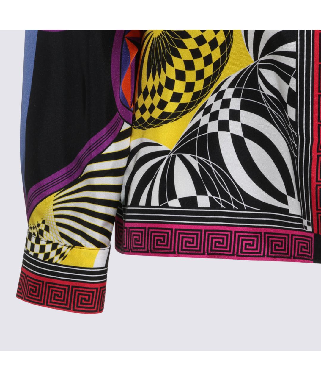 VERSACE Мульти рубашка, фото 3