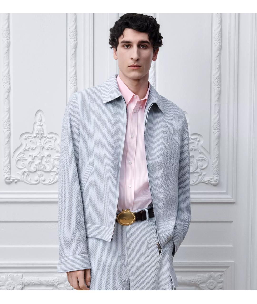 CHRISTIAN DIOR Голубая куртка, фото 2