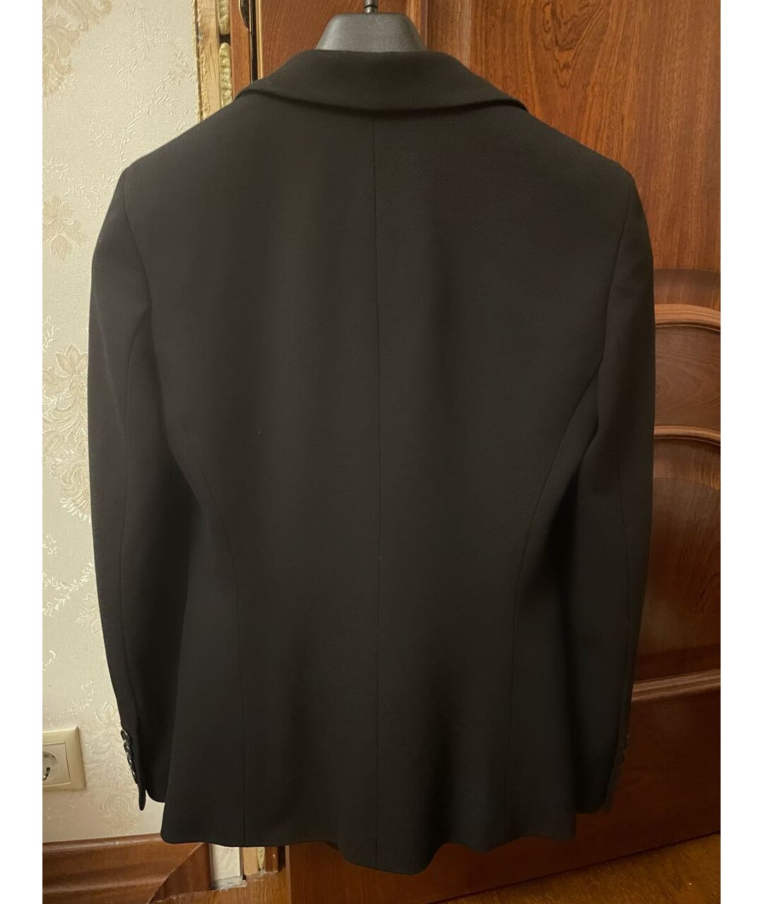 DKNY Черный хлопковый жакет/пиджак, фото 3