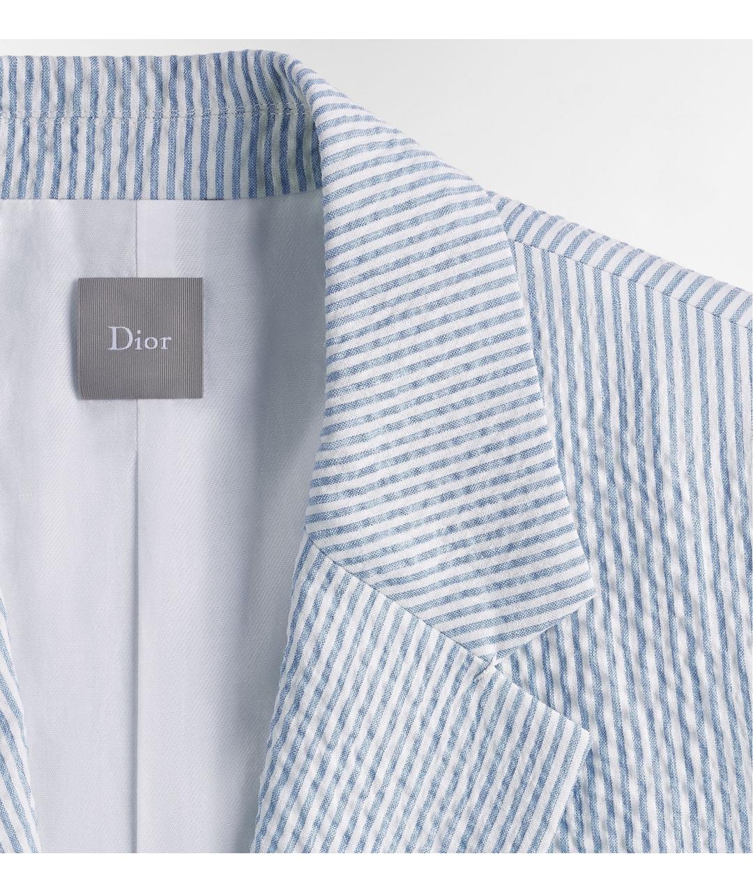 CHRISTIAN DIOR Голубой пиджак, фото 5