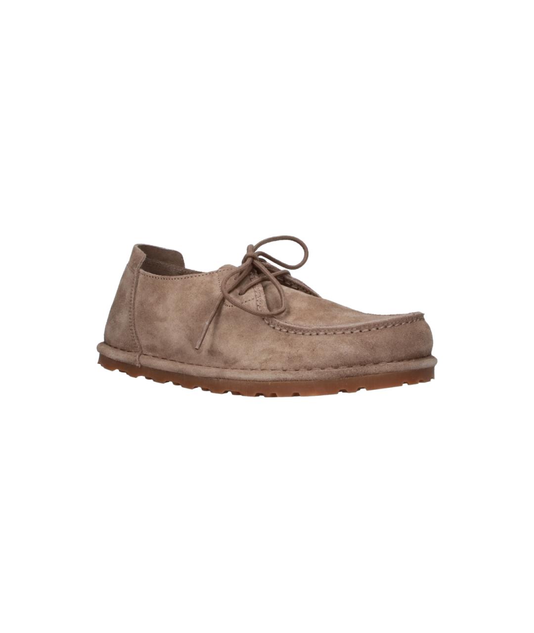 BIRKENSTOCK Коричневые замшевые ботинки, фото 2