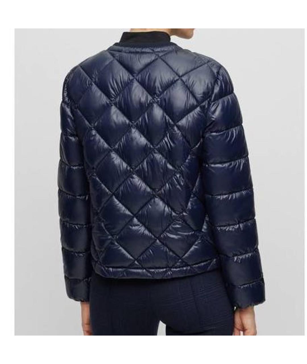 HUGO BOSS Синяя полиамидовая куртка, фото 2