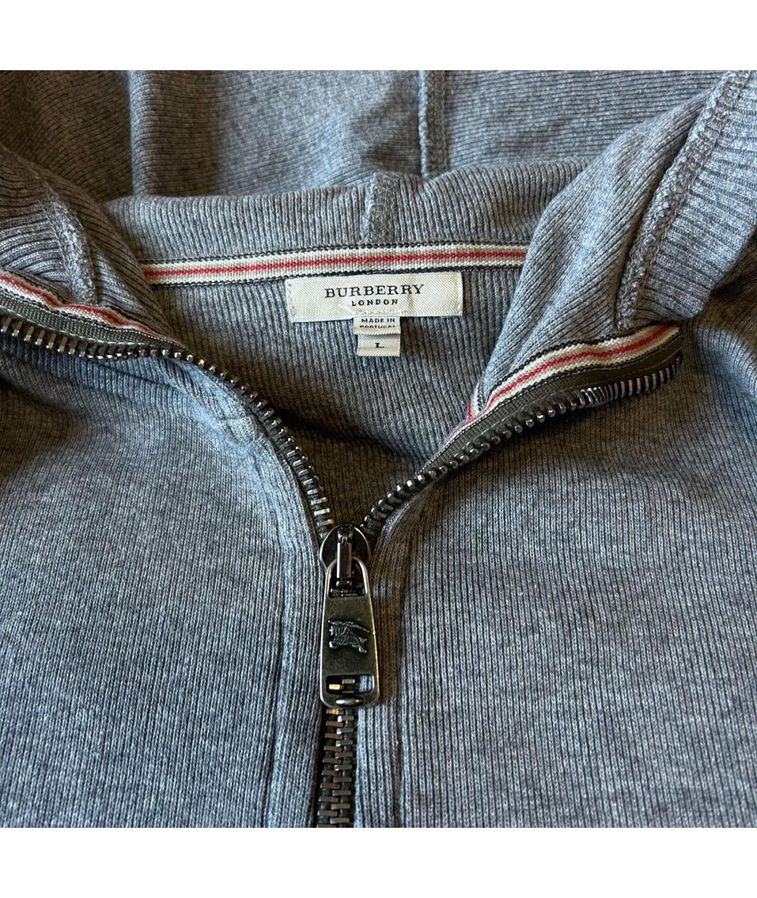 BURBERRY Серый джемпер / свитер, фото 2