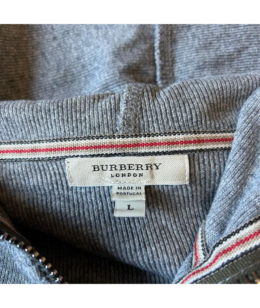 BURBERRY Серый джемпер / свитер, фото 3