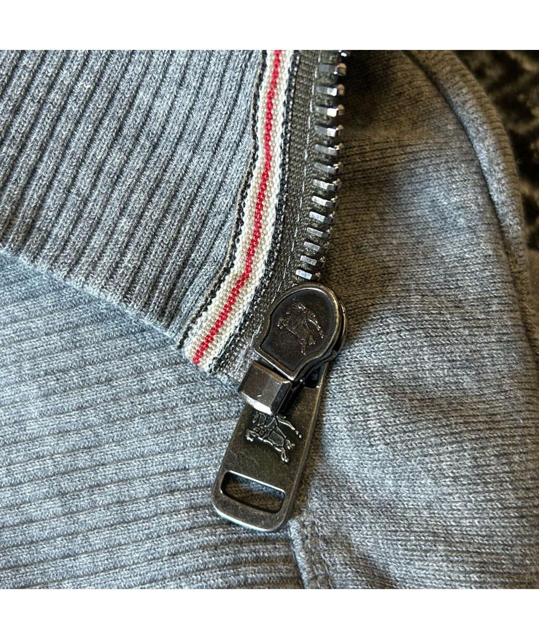 BURBERRY Серый джемпер / свитер, фото 8
