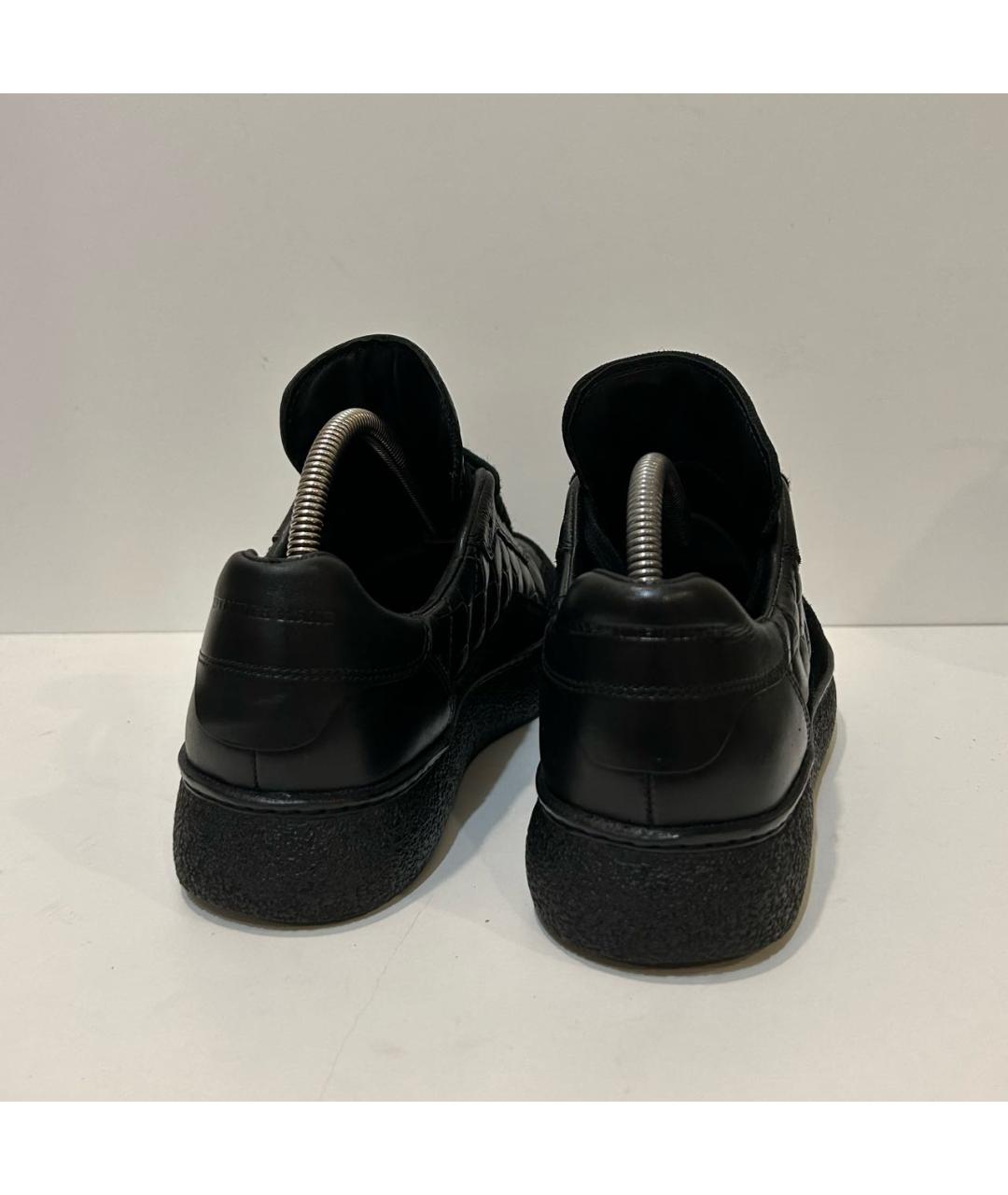ALEXANDER WANG Черные кожаные кроссовки, фото 6