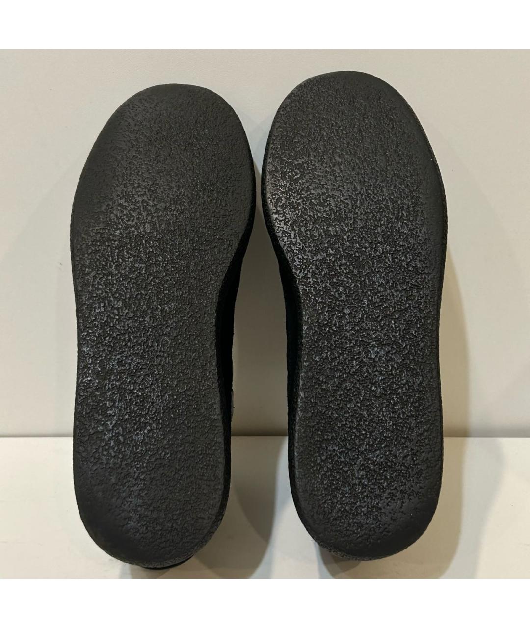 ALEXANDER WANG Черные кожаные кроссовки, фото 4