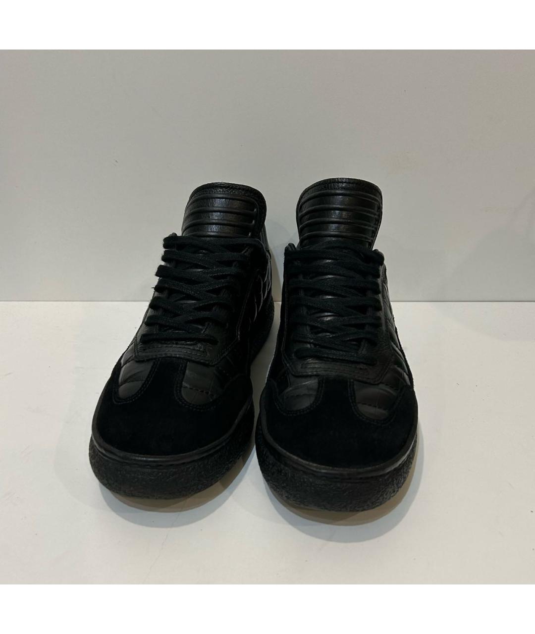 ALEXANDER WANG Черные кожаные кроссовки, фото 2
