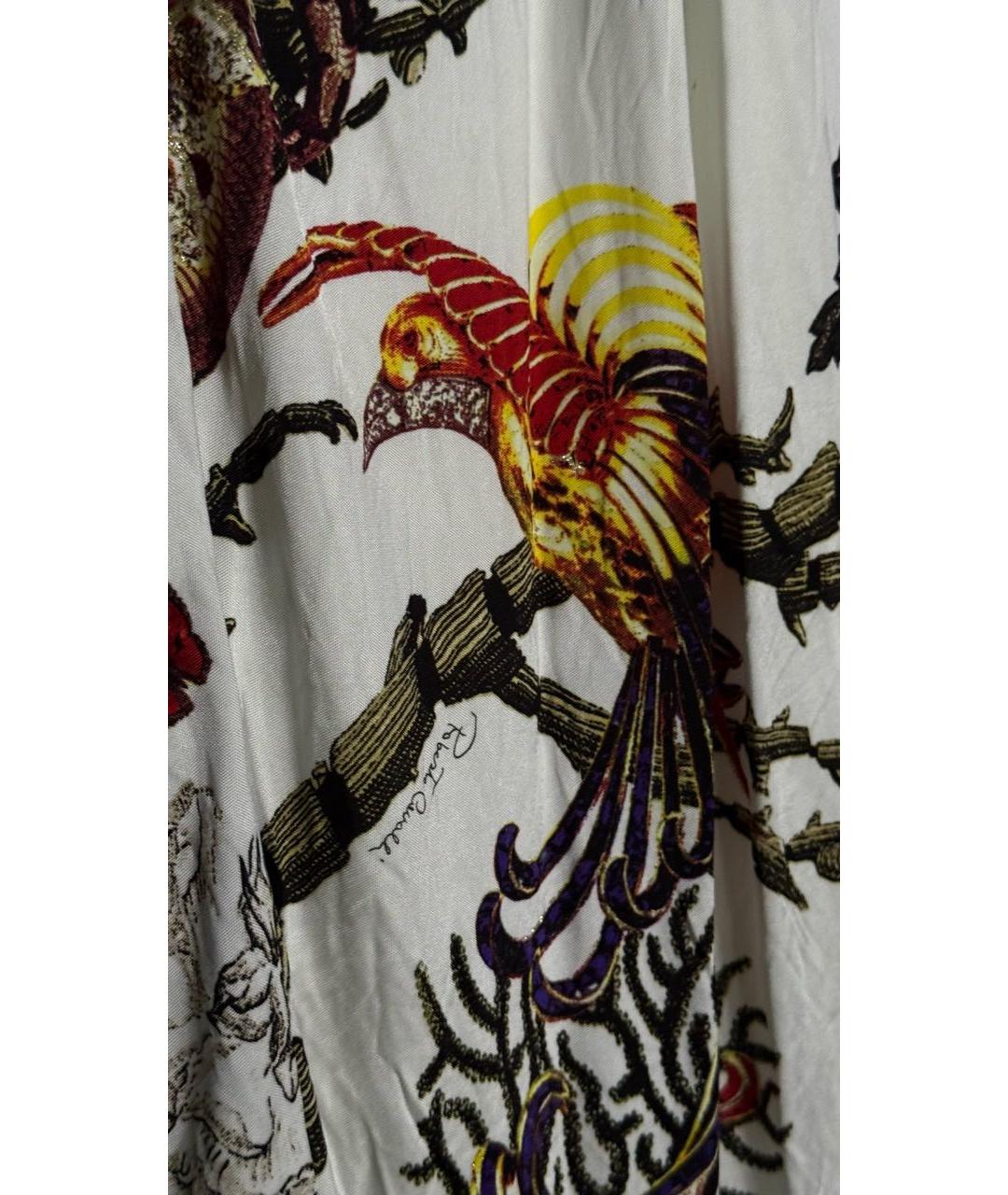 ROBERTO CAVALLI Мульти вискозное коктейльное платье, фото 4