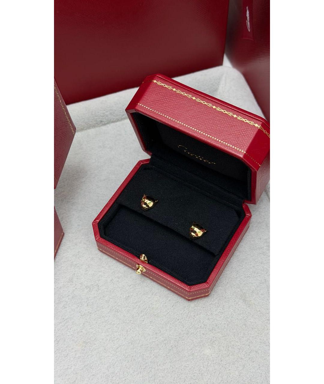CARTIER Золотые серьги из желтого золота, фото 6