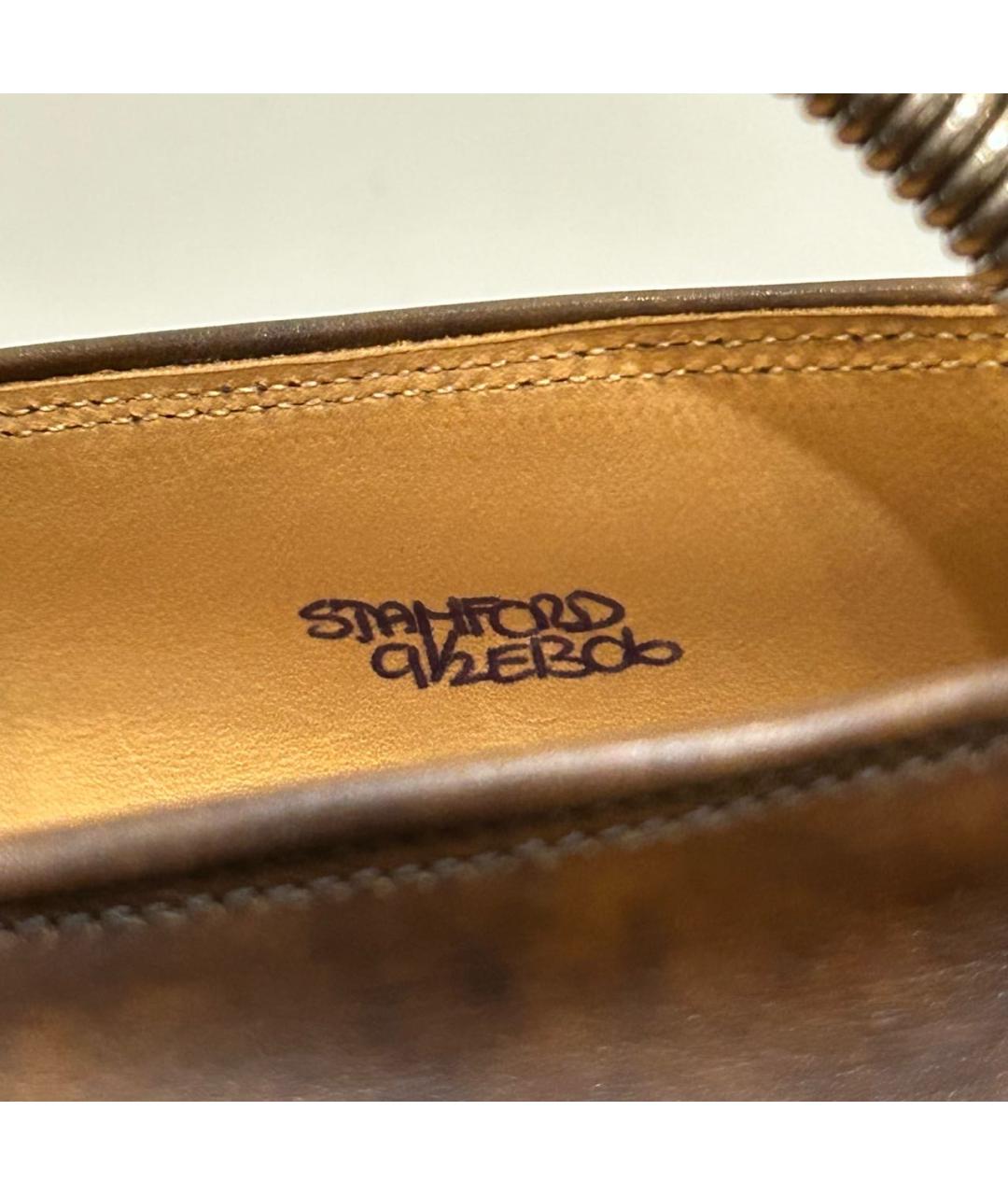 JOHN LOBB Коричневые кожаные туфли, фото 7