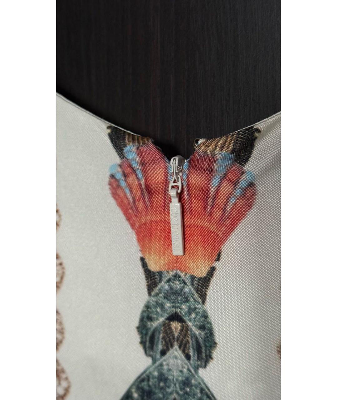 ROBERTO CAVALLI Мульти вискозное коктейльное платье, фото 4