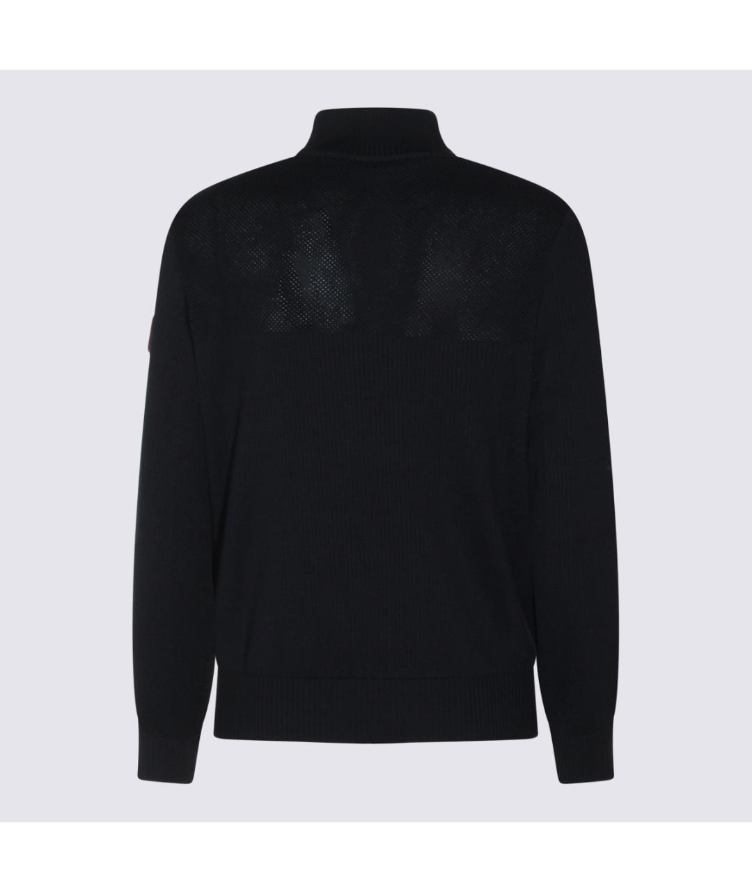 CANADA GOOSE Темно-синяя шерстяная куртка, фото 4