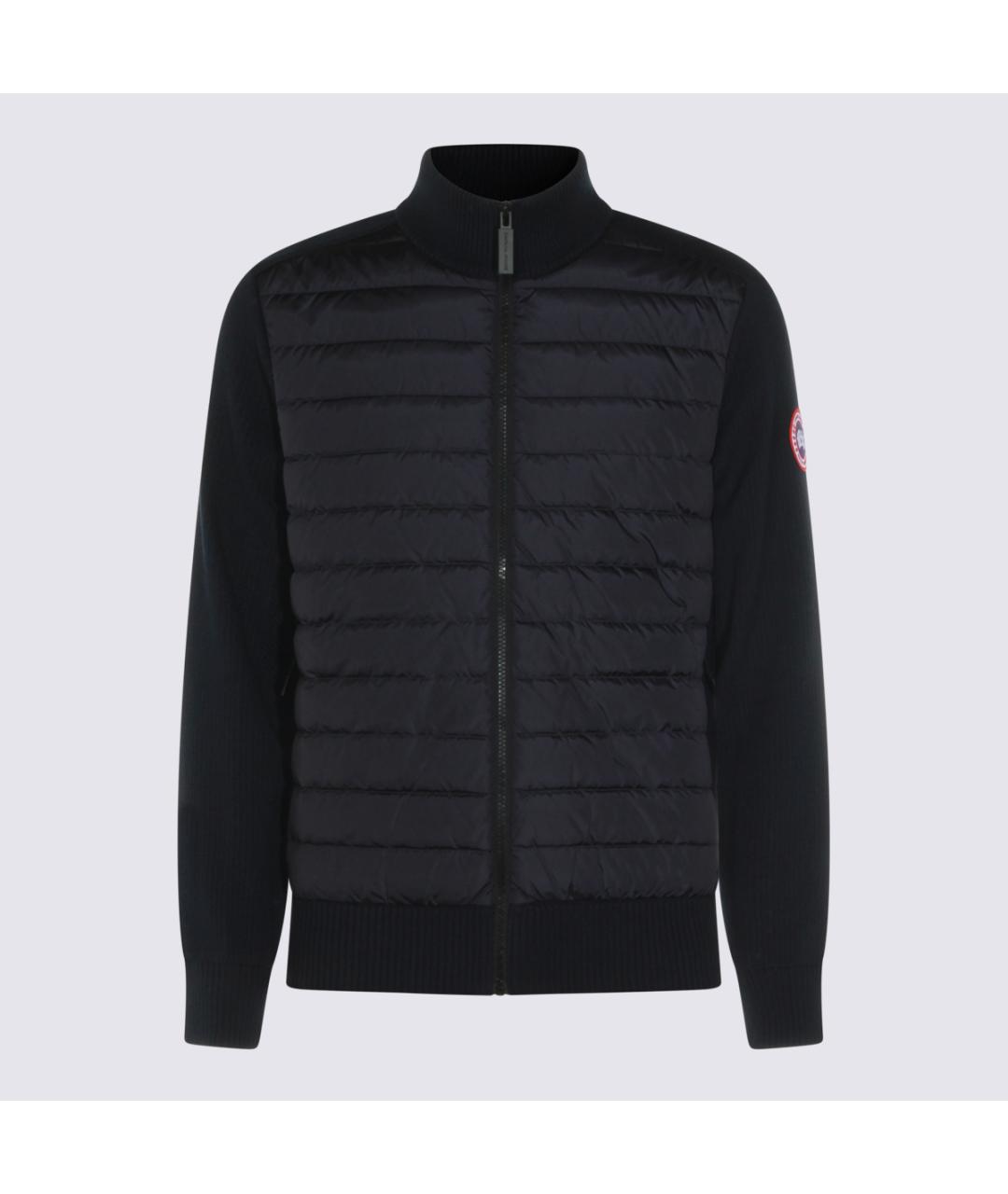 CANADA GOOSE Темно-синяя шерстяная куртка, фото 2