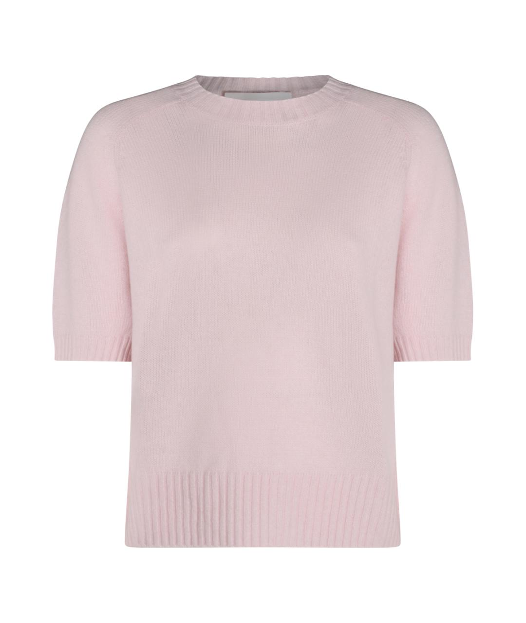 ALLUDE Розовый шерстяной джемпер / свитер, фото 1