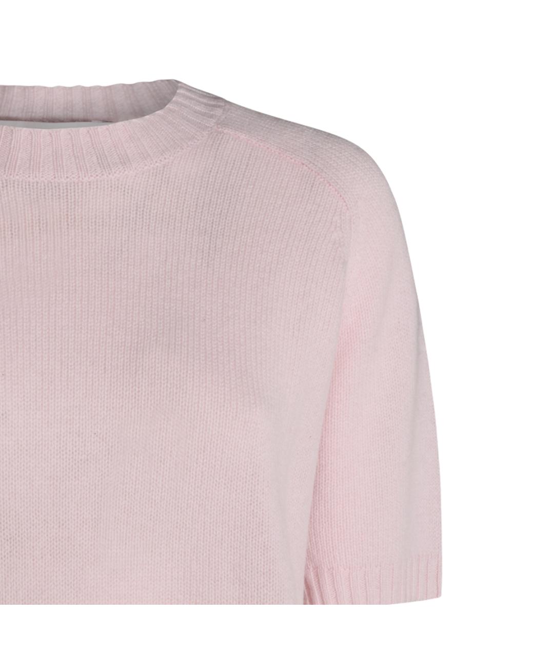 ALLUDE Розовый шерстяной джемпер / свитер, фото 3