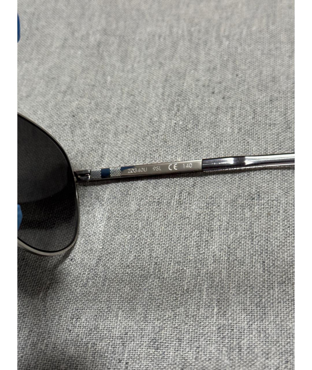 LOUIS VUITTON Серебряные металлические солнцезащитные очки, фото 3