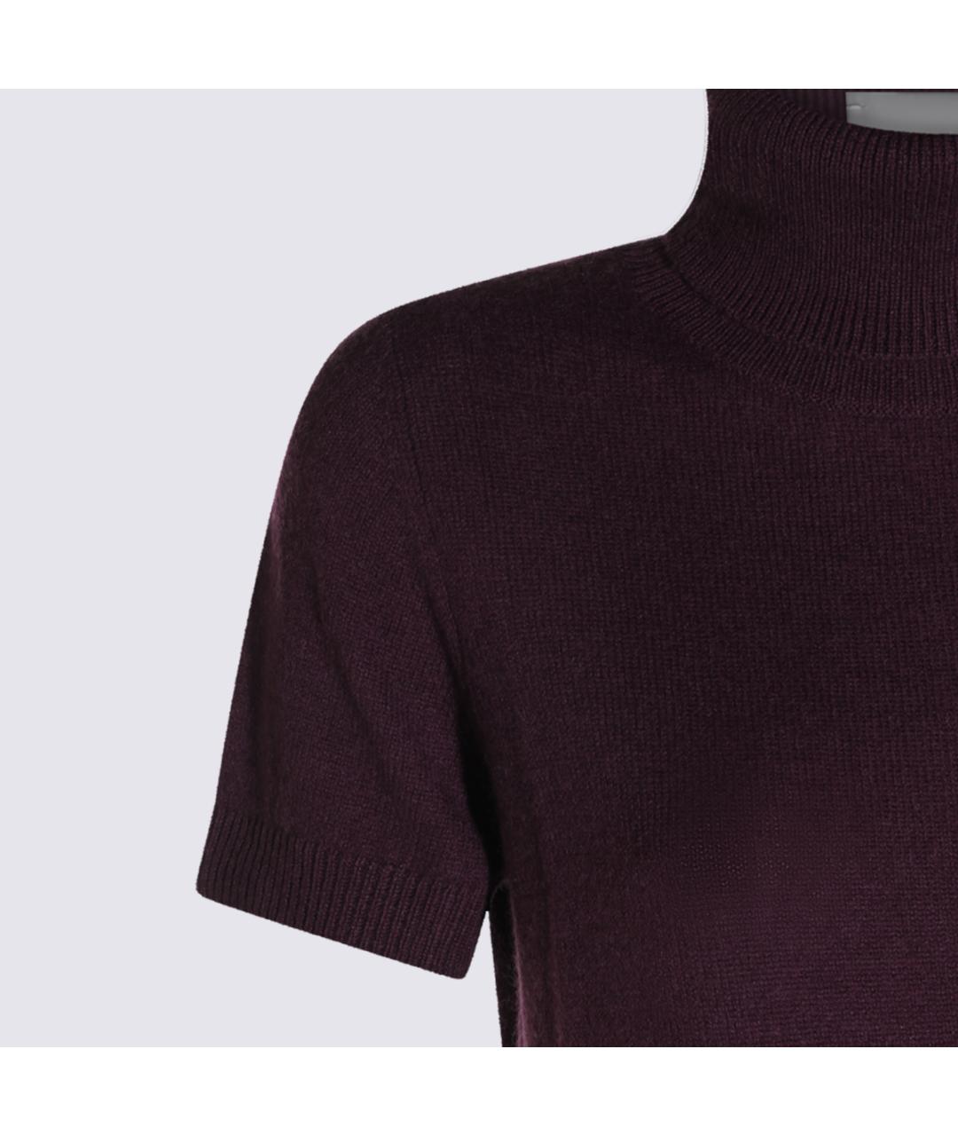 ALLUDE Фиолетовый кашемировый джемпер / свитер, фото 6