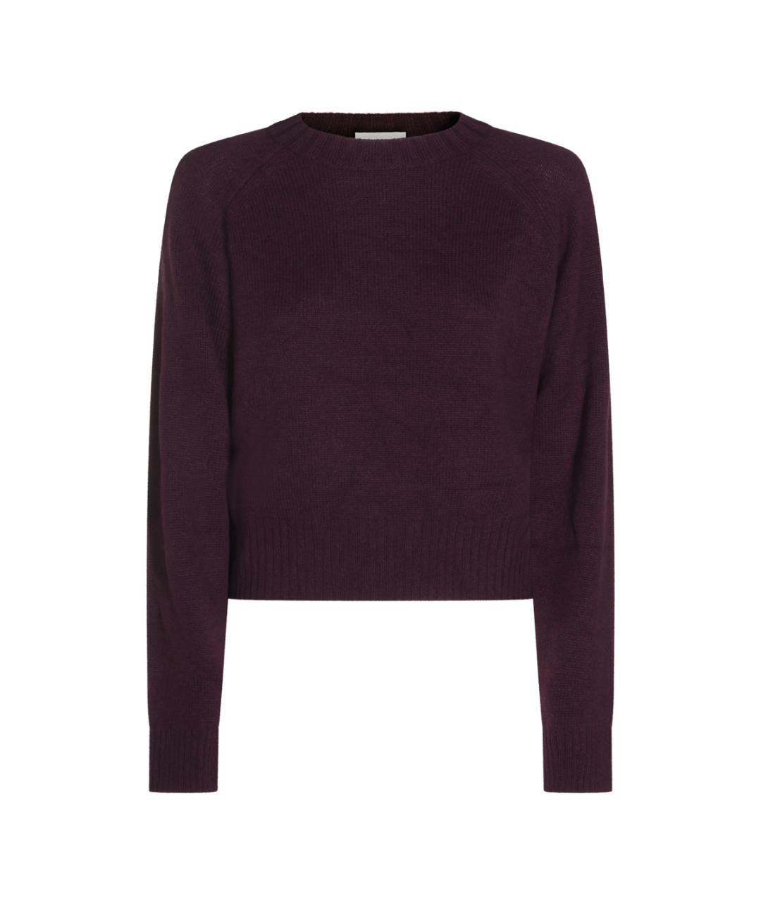 ALLUDE Фиолетовый шерстяной джемпер / свитер, фото 1