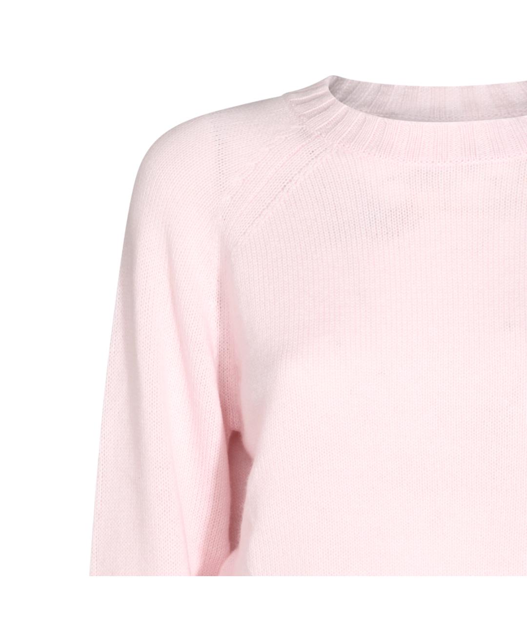 ALLUDE Розовый шерстяной джемпер / свитер, фото 4