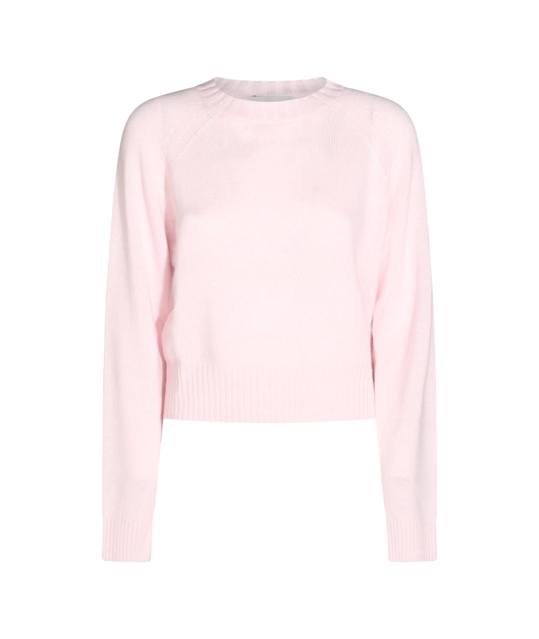 ALLUDE Розовый шерстяной джемпер / свитер, фото 1