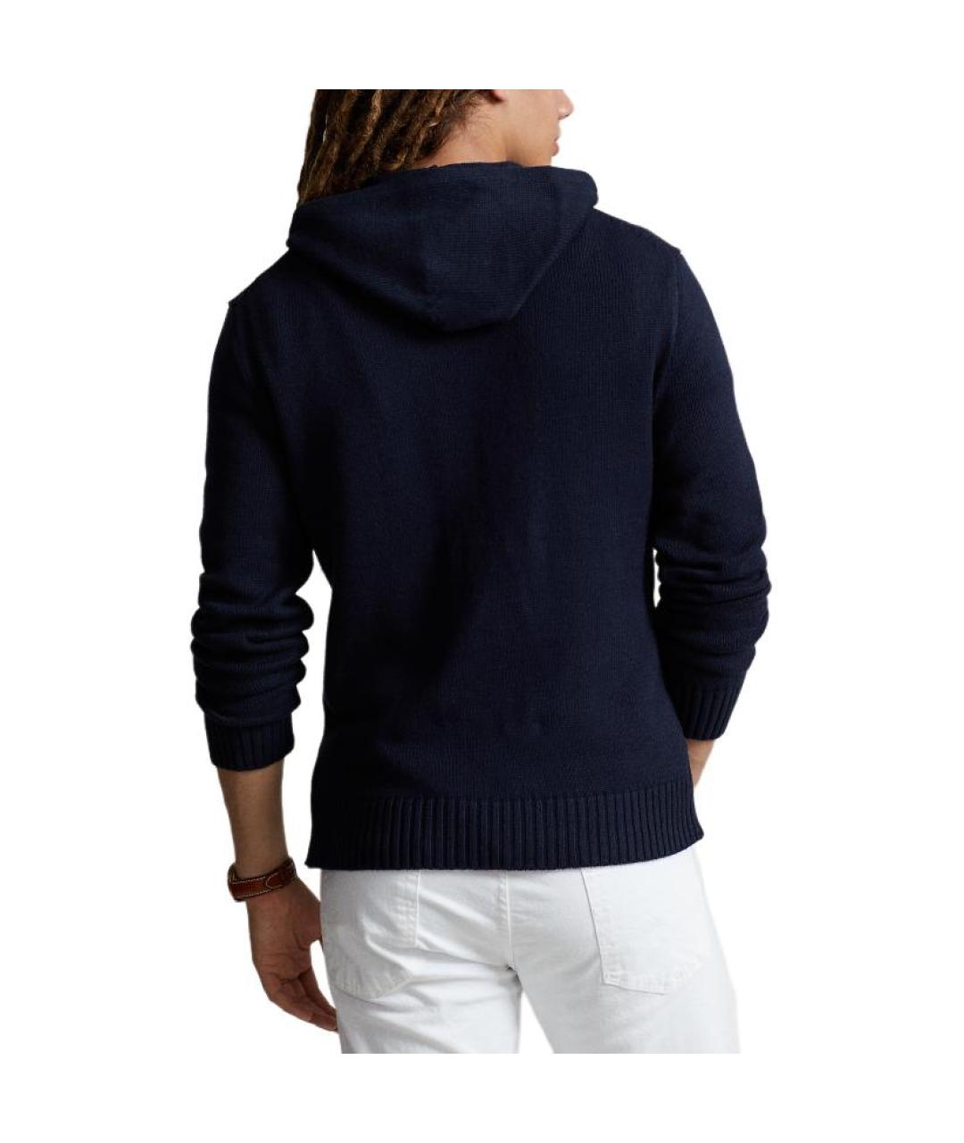 POLO RALPH LAUREN Темно-синий джемпер / свитер, фото 2