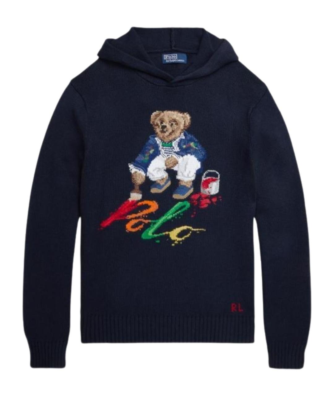 POLO RALPH LAUREN Темно-синий джемпер / свитер, фото 1