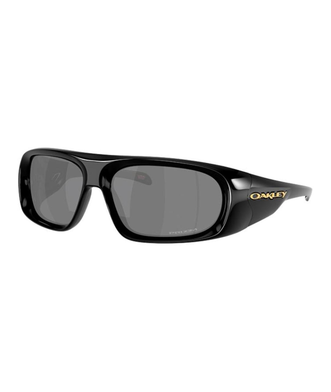 OAKLEY Черные пластиковые солнцезащитные очки, фото 1