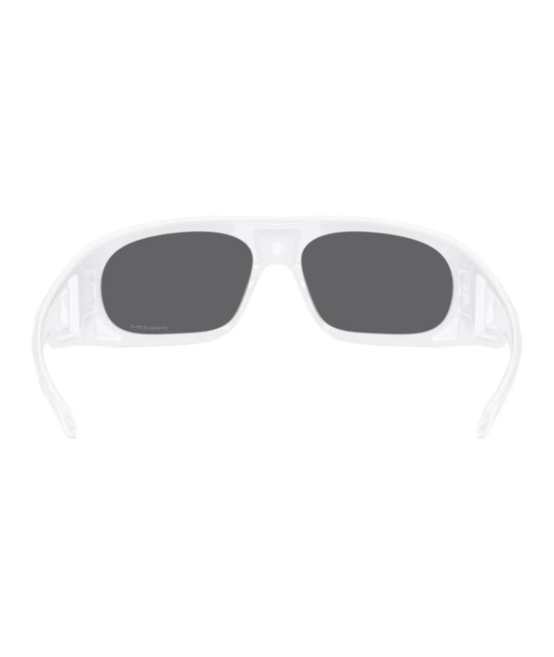 OAKLEY Белые пластиковые солнцезащитные очки, фото 4