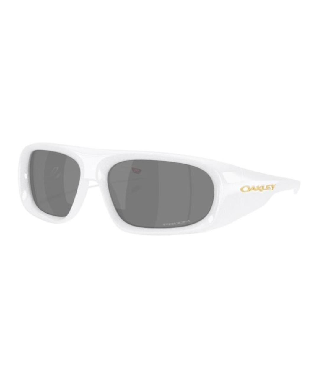 OAKLEY Белые пластиковые солнцезащитные очки, фото 1