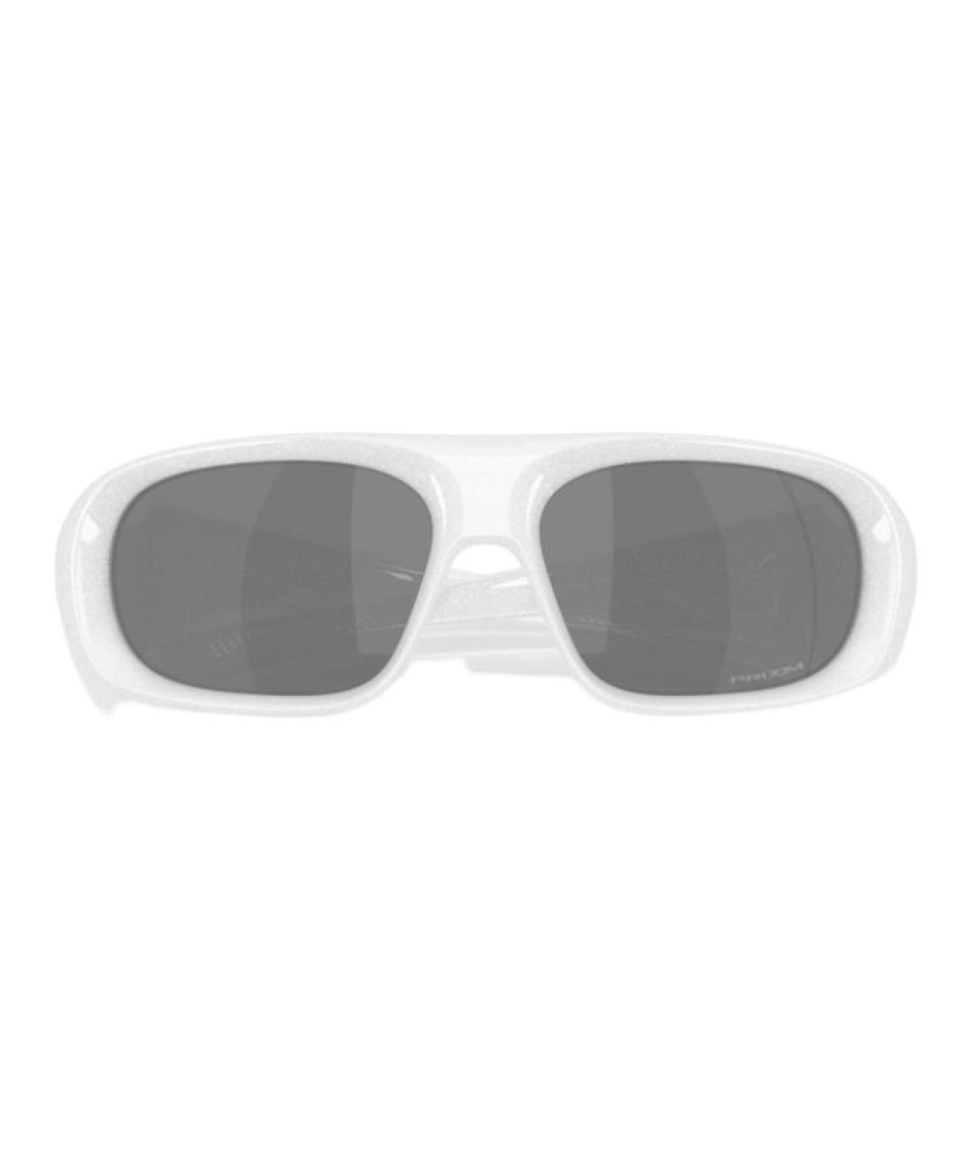 OAKLEY Белые пластиковые солнцезащитные очки, фото 5