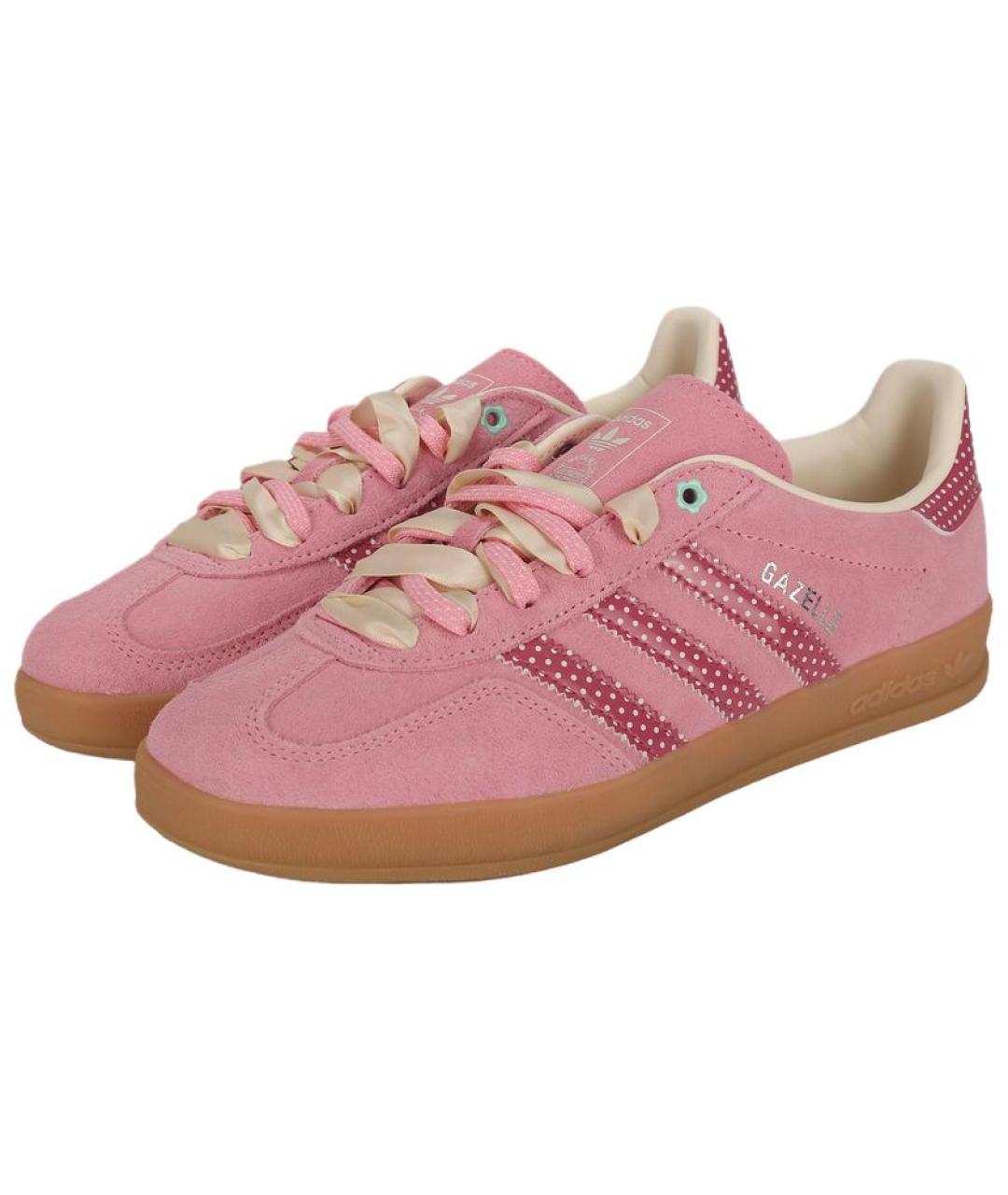 ADIDAS Розовые кеды, фото 3