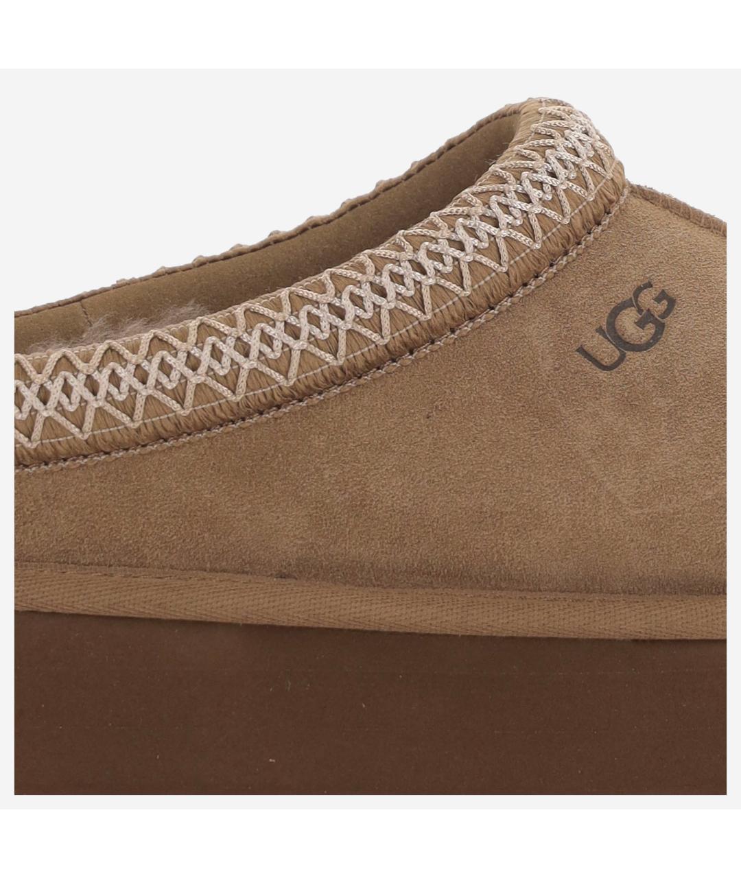 UGG Коричневые нубуковые ботинки, фото 5