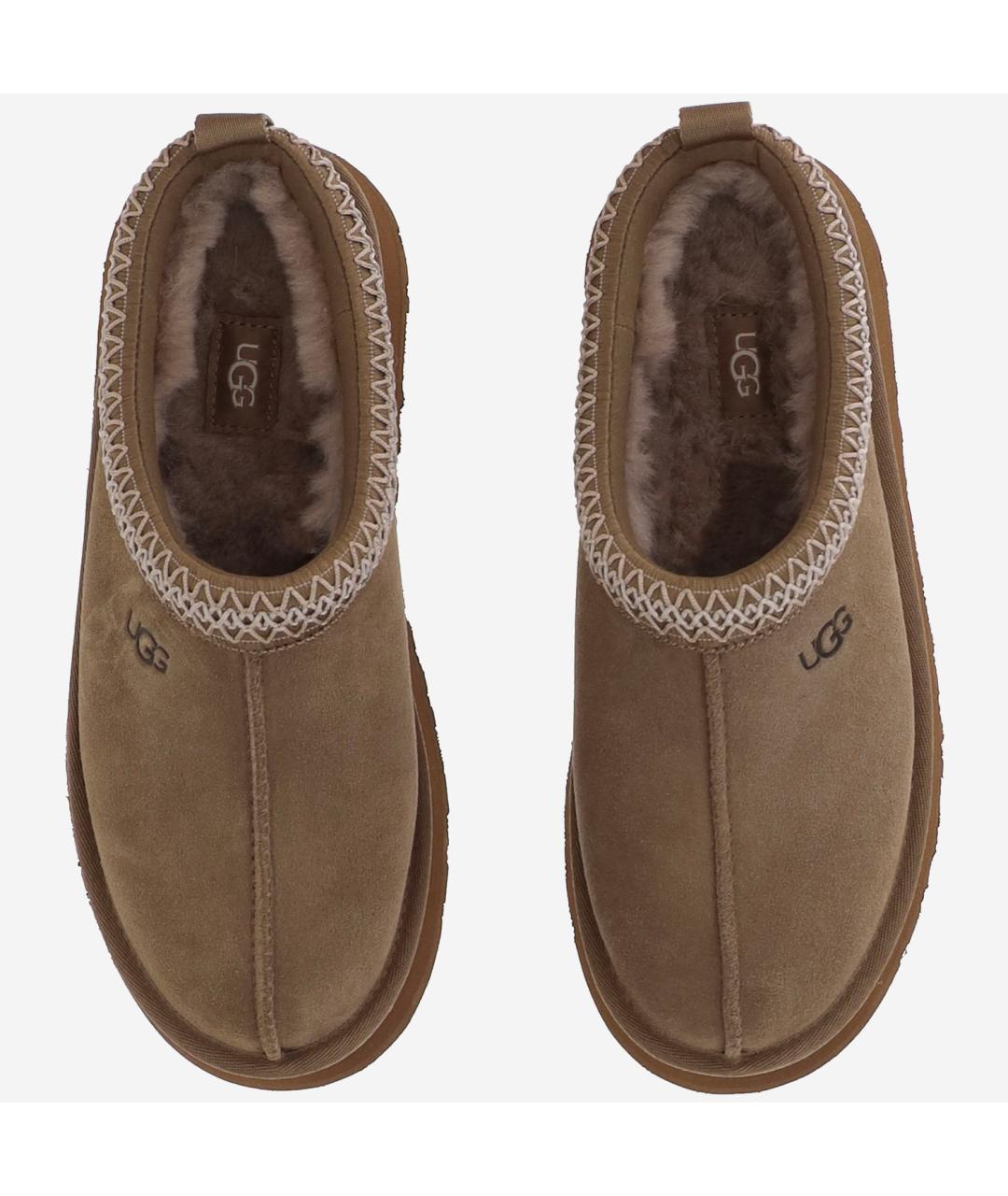 UGG Коричневые нубуковые ботинки, фото 2
