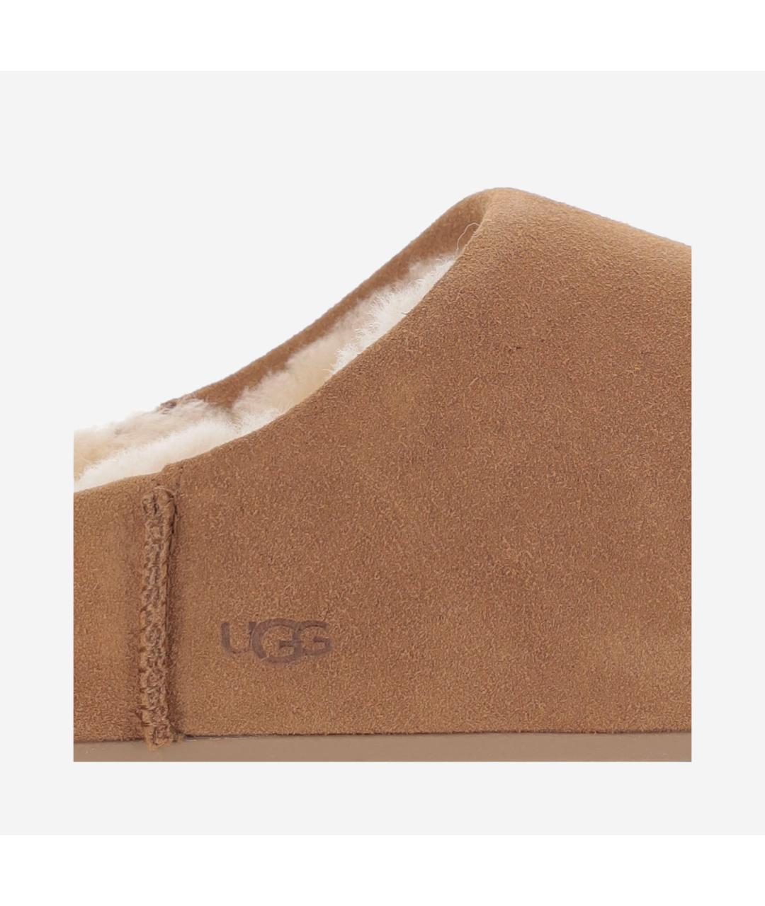 UGG Коричневые замшевые ботинки, фото 5