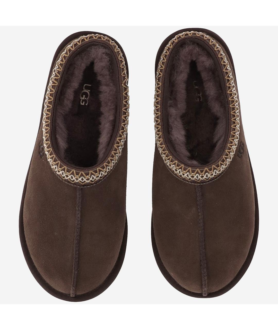 UGG Коричневые замшевые сабо, фото 2
