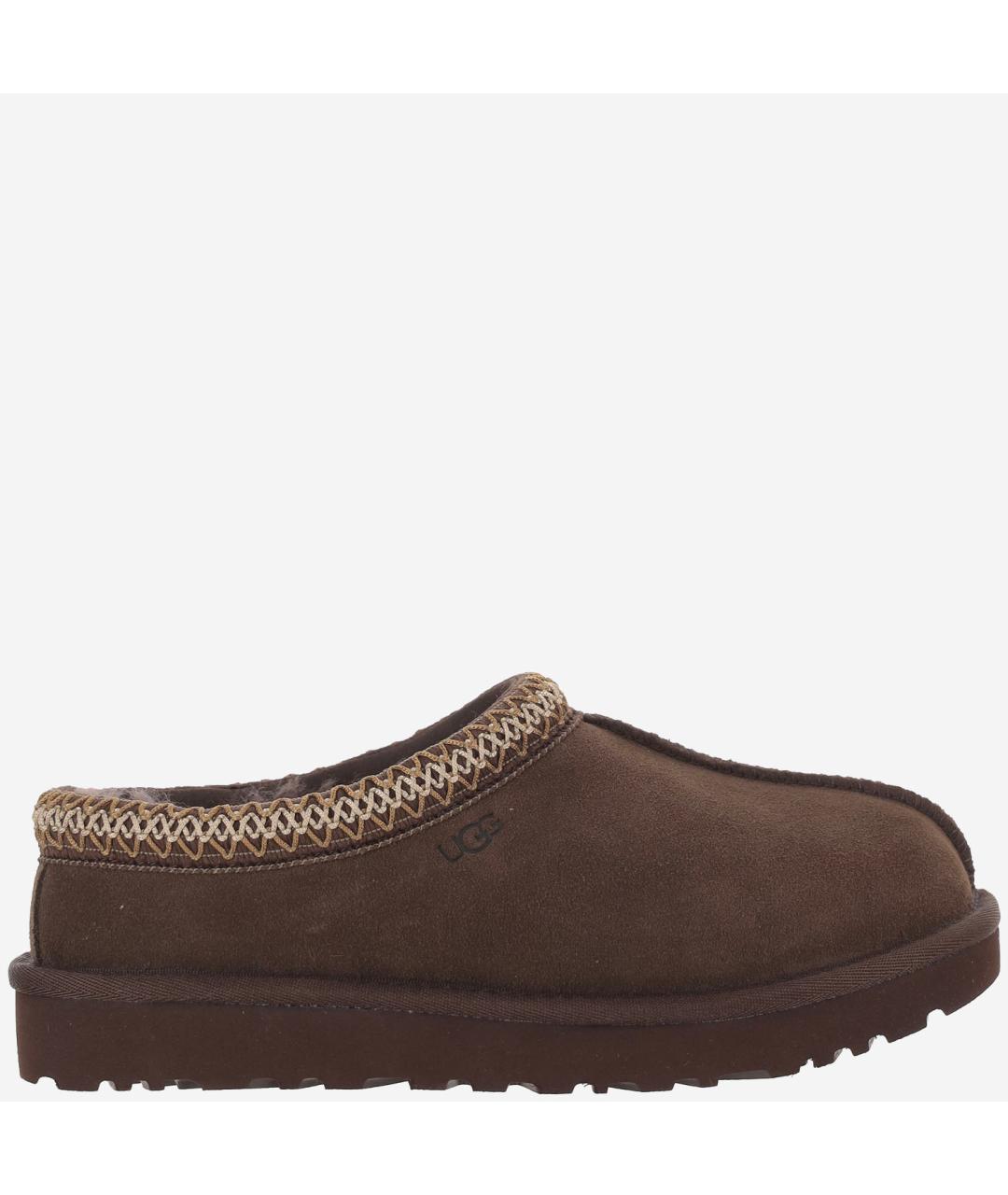 UGG Коричневые замшевые сабо, фото 1