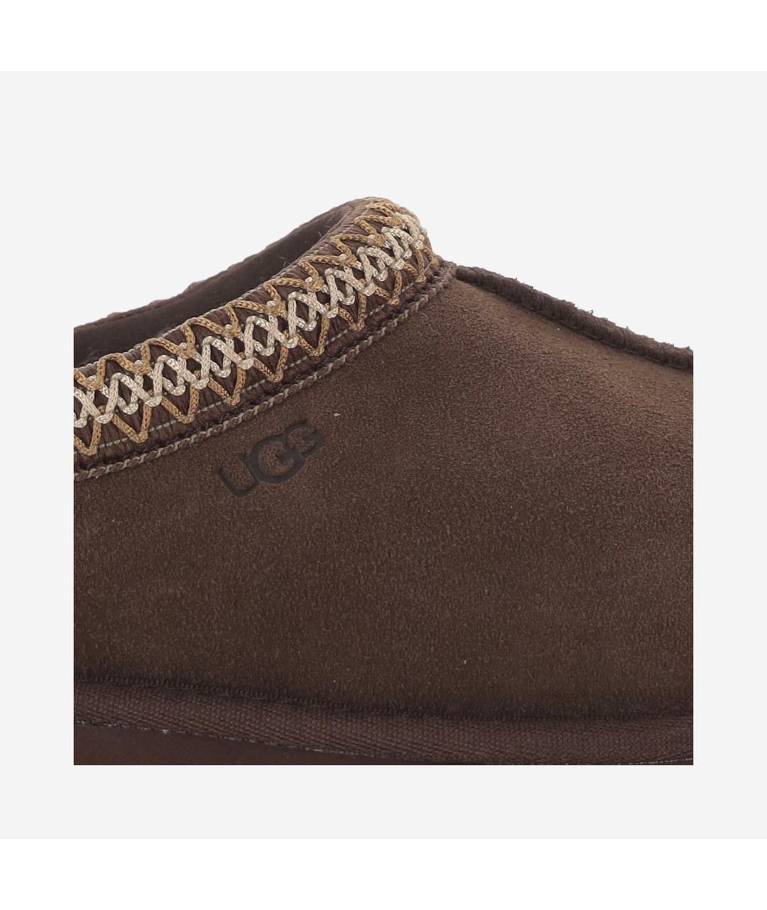 UGG Коричневые замшевые сабо, фото 5