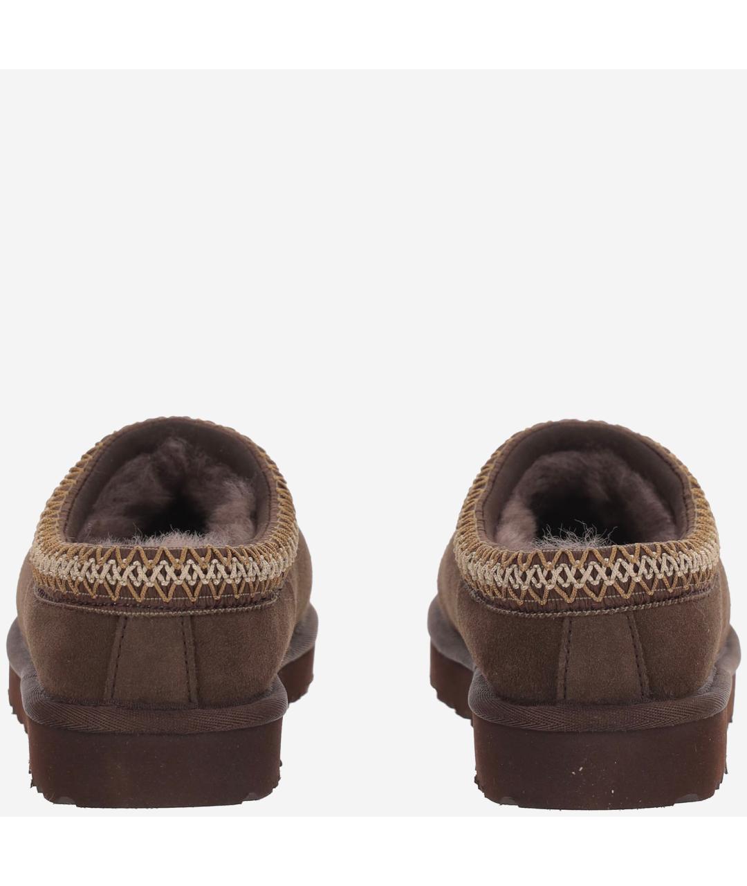 UGG Коричневые замшевые сабо, фото 4