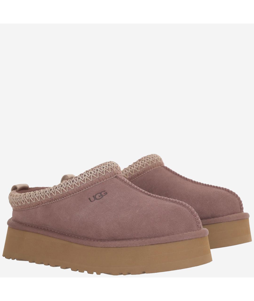 UGG Коричневые замшевые ботинки, фото 3