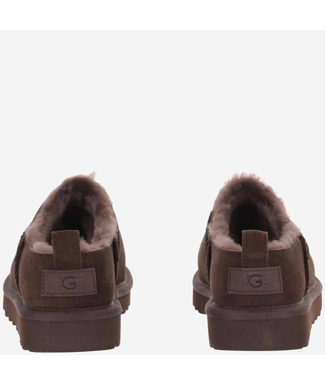 UGG Коричневые замшевые ботинки, фото 4