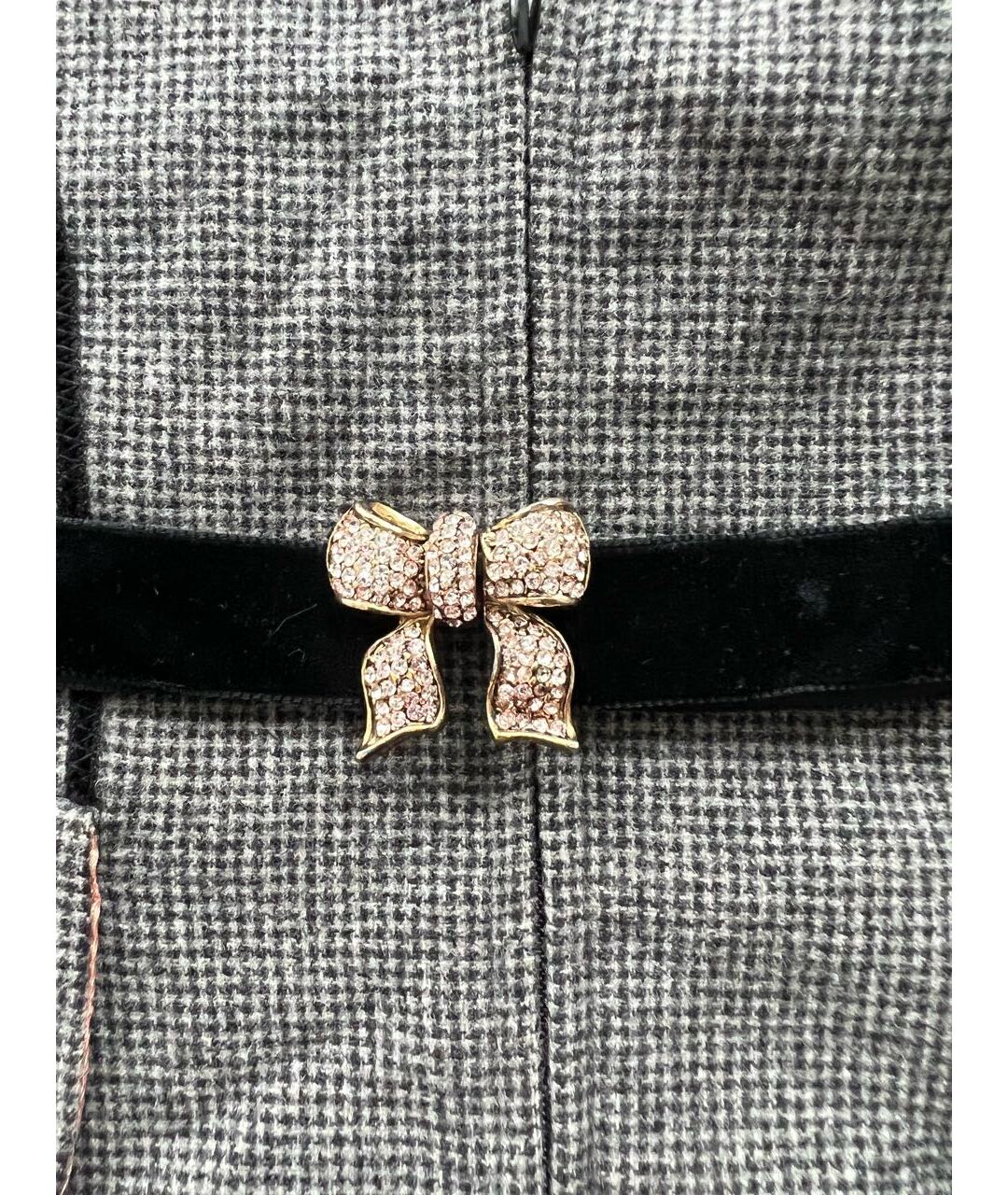 VDP Серый полиэстеровый жакет/пиджак, фото 4